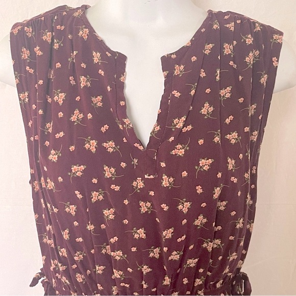 Emma & Michelle maroon/burgundy dress size medium - Picture 3 of 7